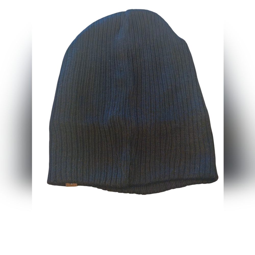 George Black Beanie Hat One Size - Picture 2 of 6